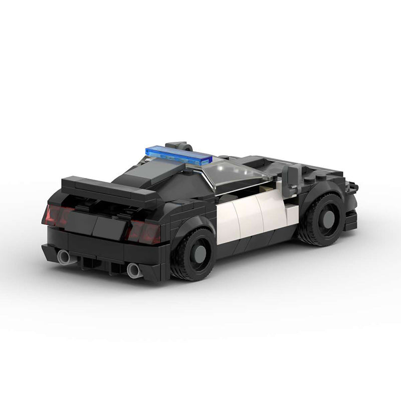 Mercedes Police Patrol Car